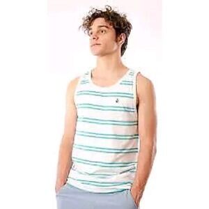 Volcom Mens Modern Fit Striped‎ Tank Top NWT